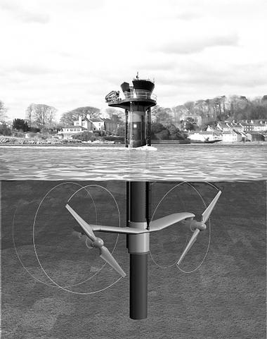 Which Type Of Energy Turns Tidal Turbines To Create Electrical Energy? 